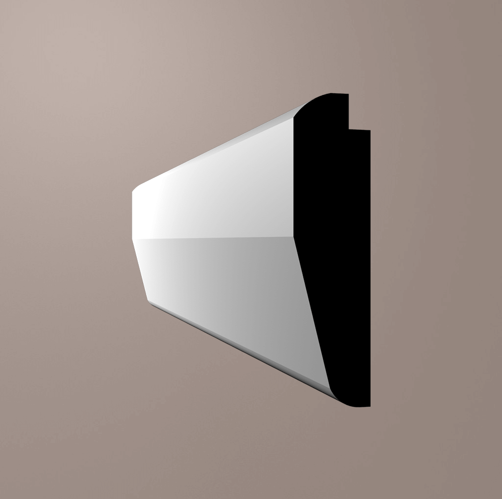 MDF Chamfered Picture Rail | Skirting Boards Direct