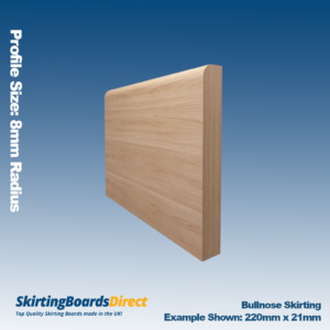 Ash Bullnose Skirting Boards