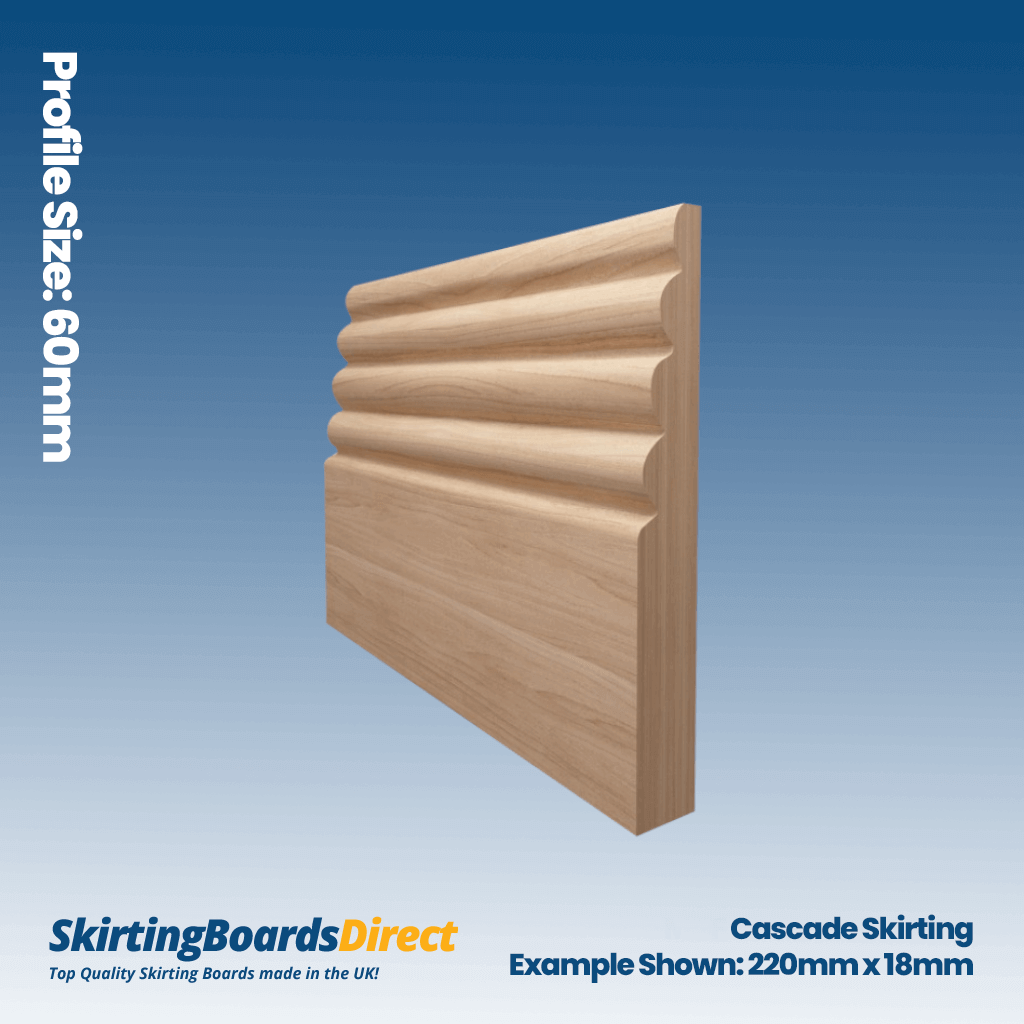 Ash Cascade Skirting Boards