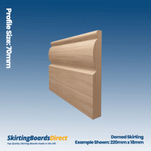 Ash Domed Skirting Boards