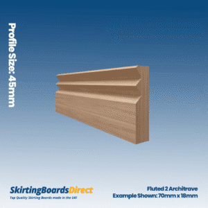 Ash Fluted 2 Architrave