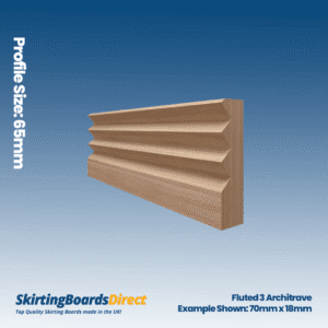 Ash Fluted 3 Architrave