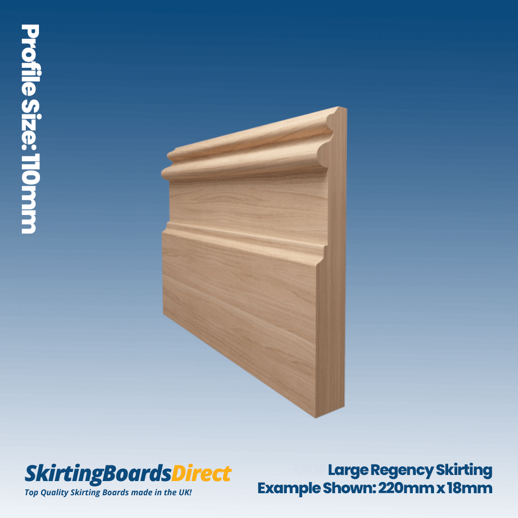 Ash Large Regency Skirting Boards