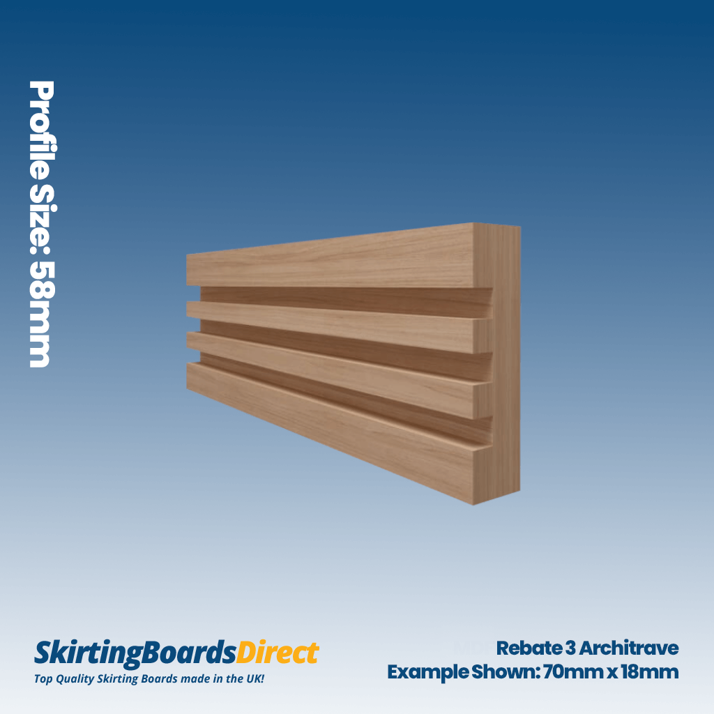 Ash Rebate 3 Architrave