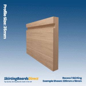 Ash Recess 1 Skirting Boards