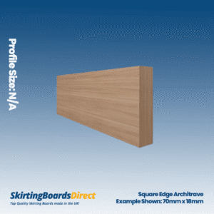 Ash Square Edge Architrave