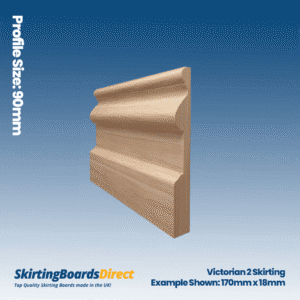Ash Victorian 2 Skirting Boards