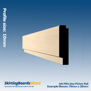 Ash Mini Step Picture Rail