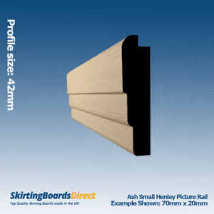Ash Small Henley Picture Rail