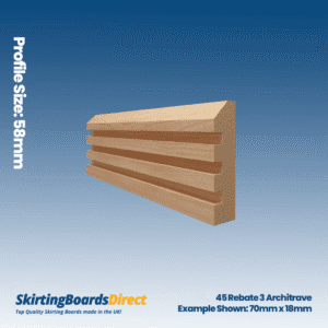 Beech 45 Rebate 3 Architrave