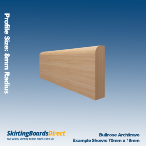 Beech Bullnose Architrave