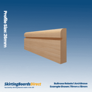 Beech Bullnose Rebate 1 Architrave