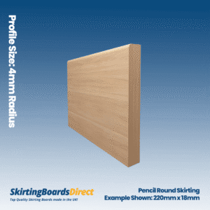 Beech Pencil Round Skirting Boards