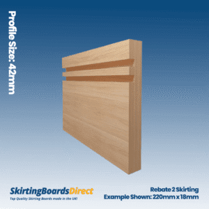 Beech Rebate 2 Skirting Boards