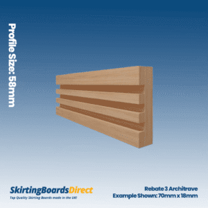 Beech Rebate 3 Architrave