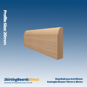 Beech Step Bullnose Architrave