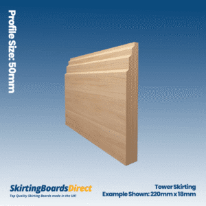 Beech Tower skirting boards