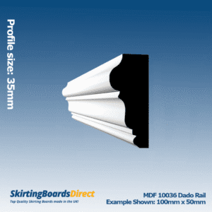MDF 10036 Dado Rails