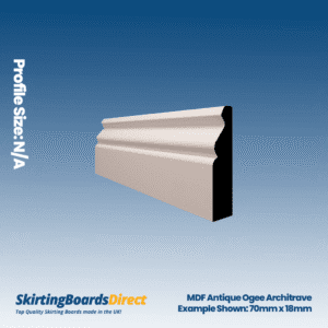 MDF FD30 Flame Retardant Euroclass B Antique Architrave