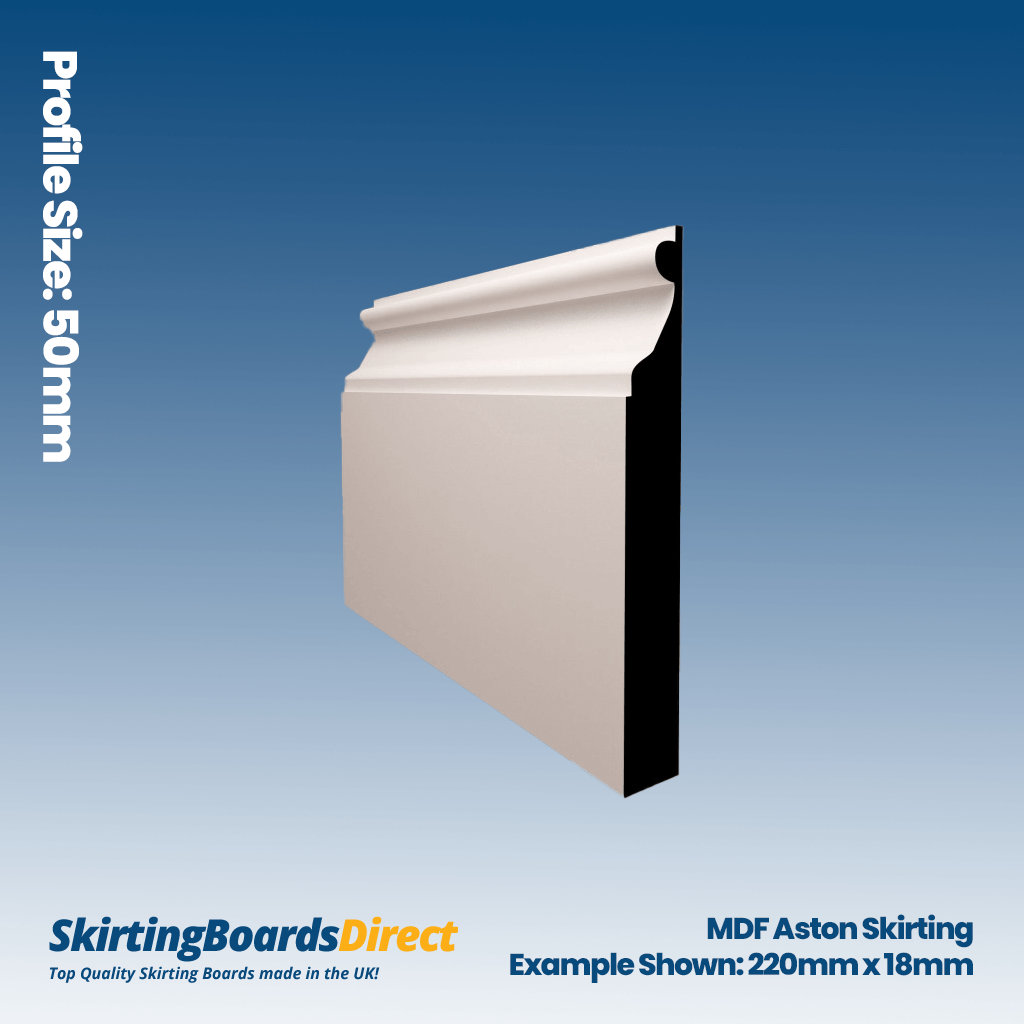 MDF Aston Skirting Boards