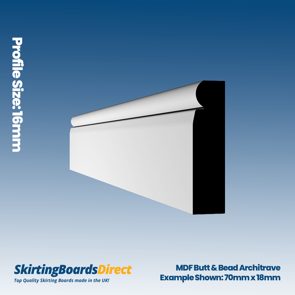 MDF Butt & Bead Architrave