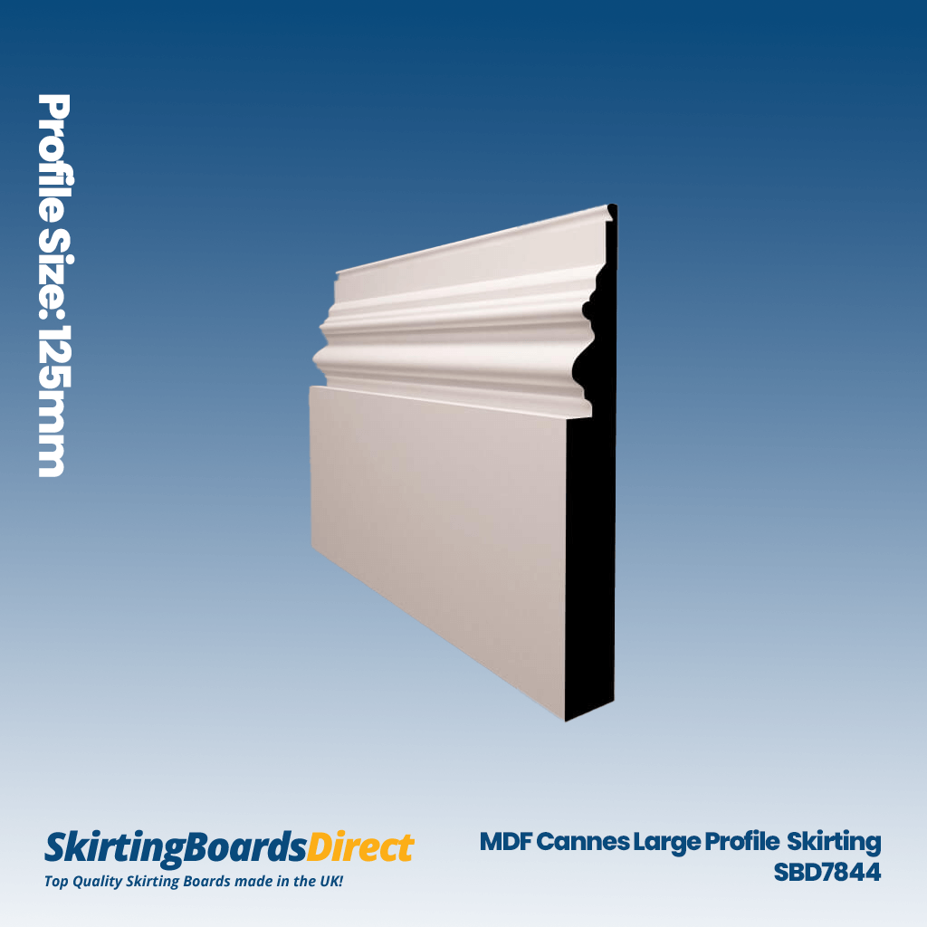 MDF Cannes Skirting Boards