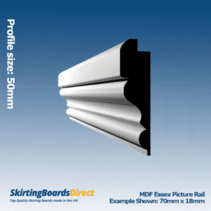MDF Essex Picture Rail