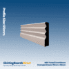 MDF Fluted 3 Architrave