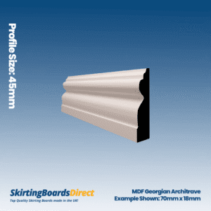 MDF Georgian Architrave
