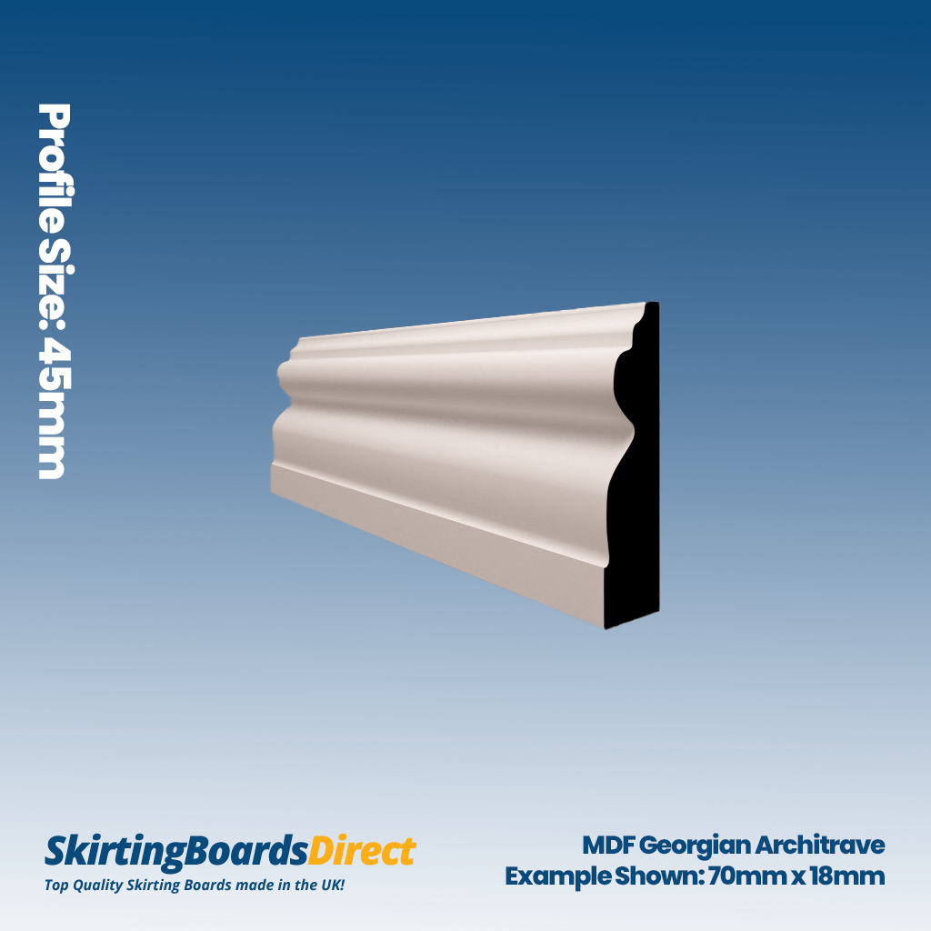 MDF Georgian Architrave