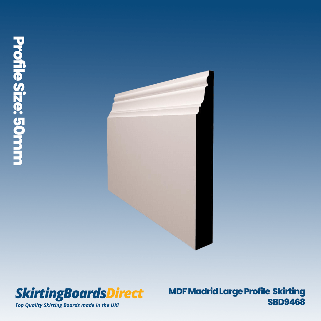 MDF Madrid Skirting Boards