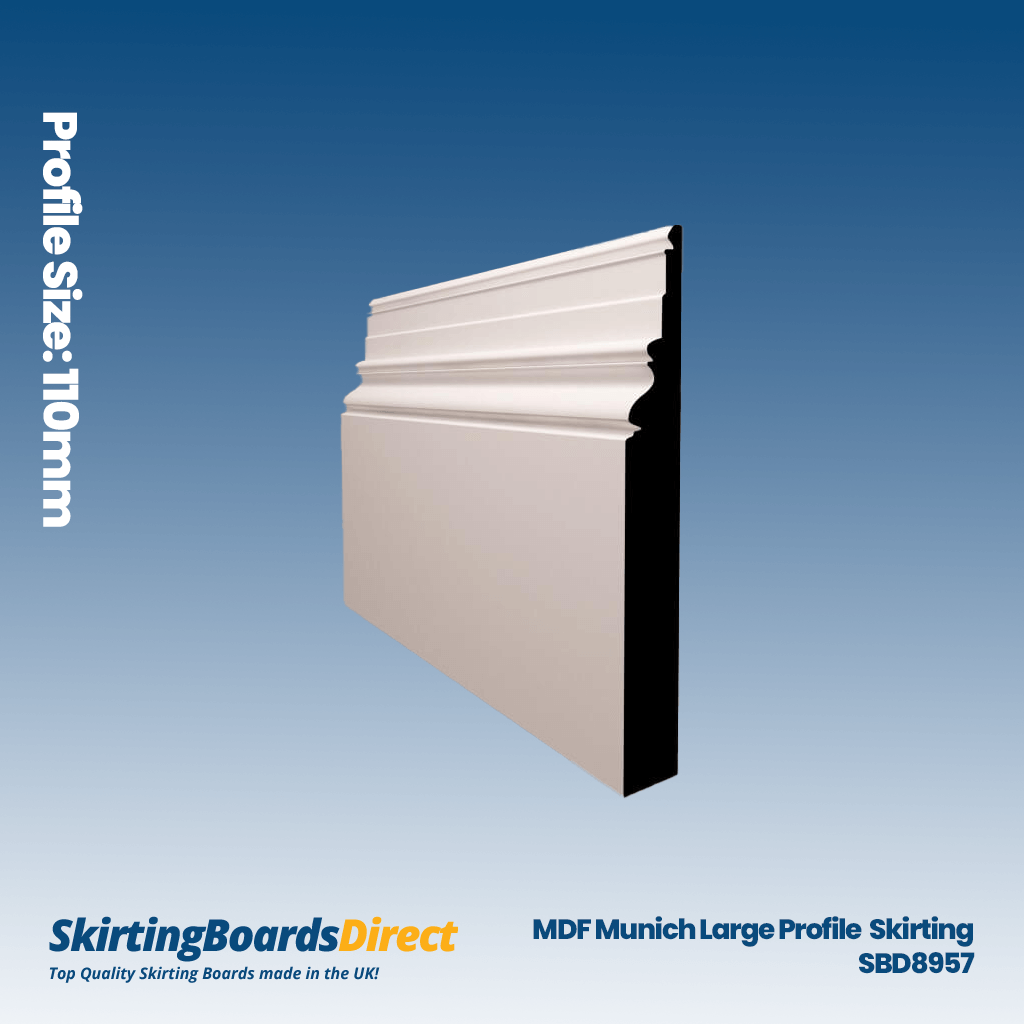 MDF Munich Skirting Boards