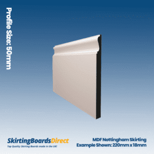 MDF Nottingham Skirting Boards
