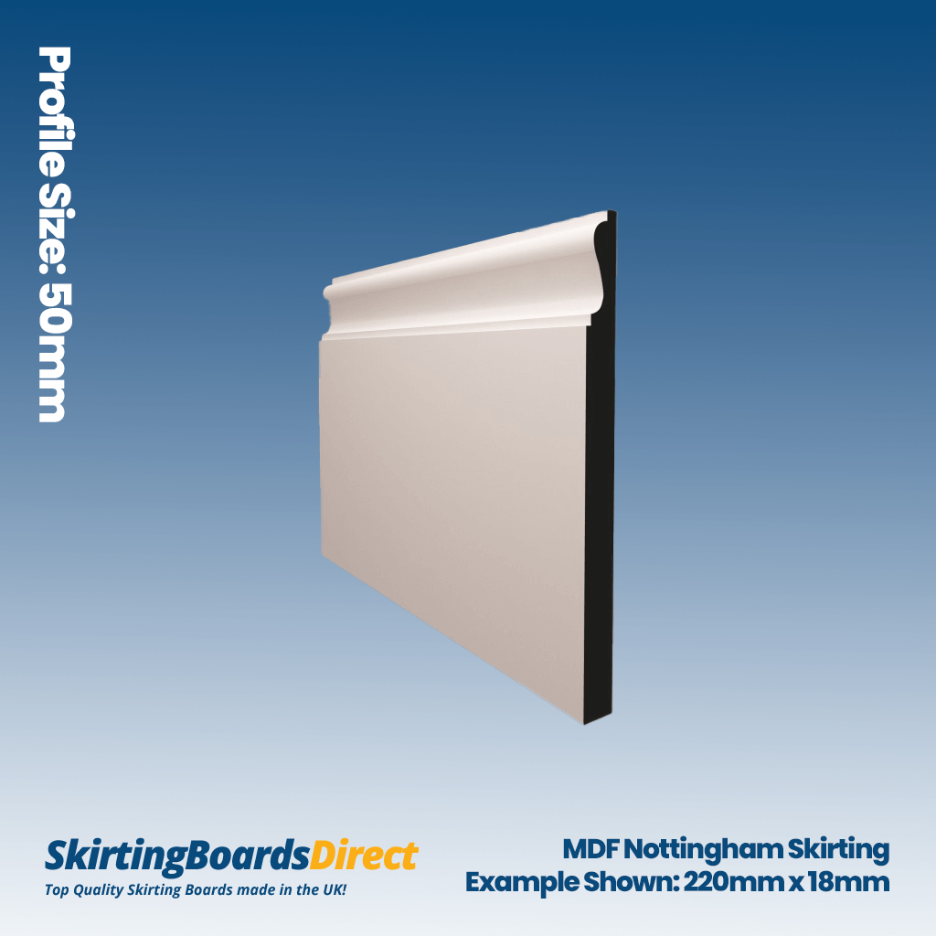 MDF Nottingham Skirting Boards