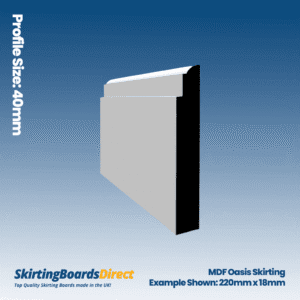 MDF Oasis Skirting Boards