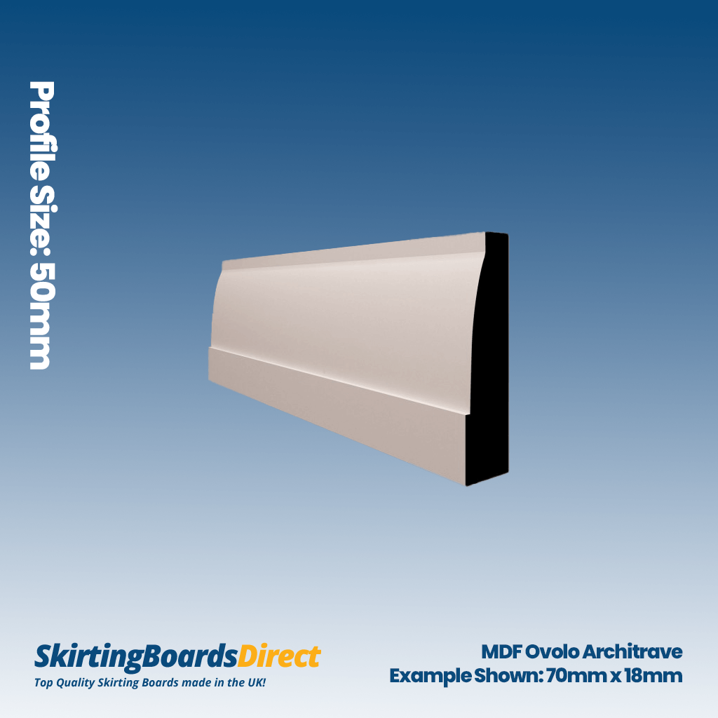 MDF Ovolo Architrave