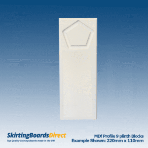 MDF Profile 9 Plinth Blocks