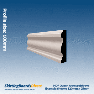 MDF Queen Anne Architrave