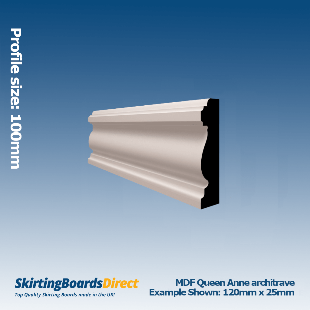 MDF Queen Anne Architrave