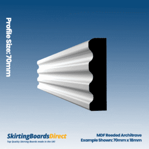 MDF Reeded Architrave