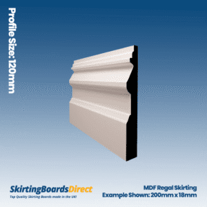 MDF Regal Skirting Boards