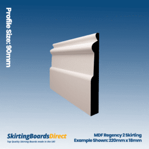 MDF Regency 2 Skirting Boards