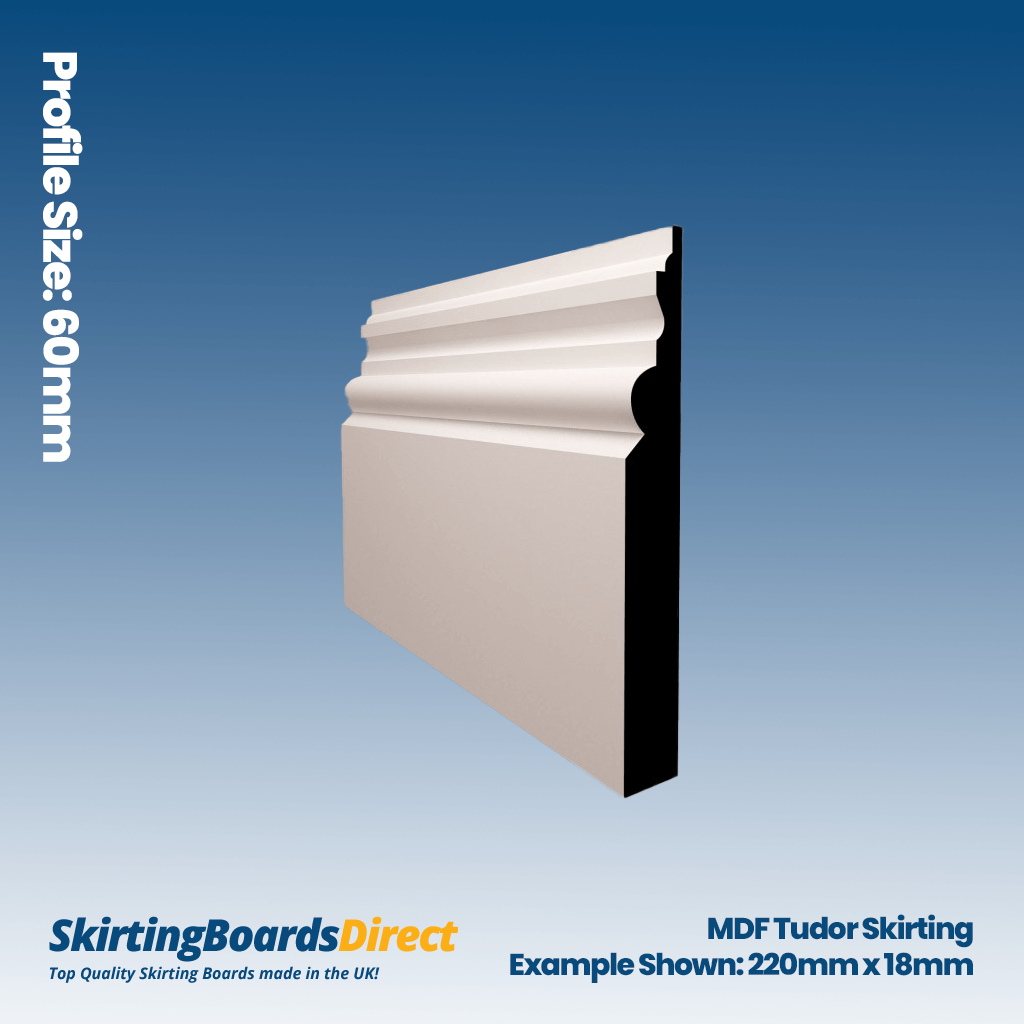MDF Tudor Skirting Boards