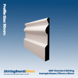 MDF Victorian 2 Skirting Boards