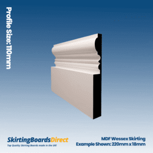 MDF Wessex Skirting Boards