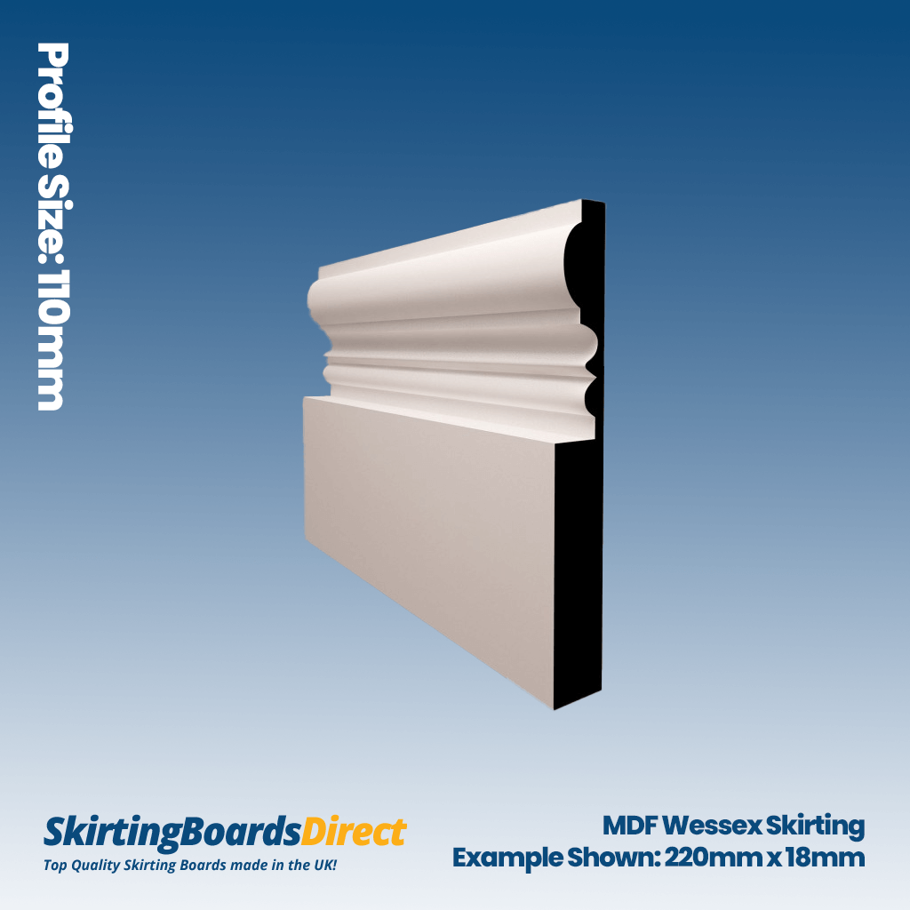 MDF Wessex Skirting Boards