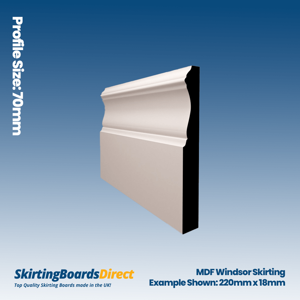MDF Windsor Skirting Boards