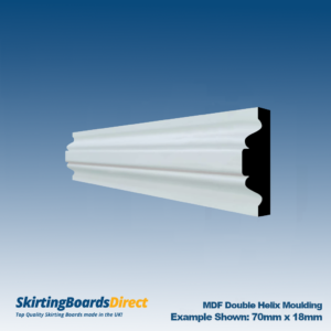 MDF Double Helix Moulding