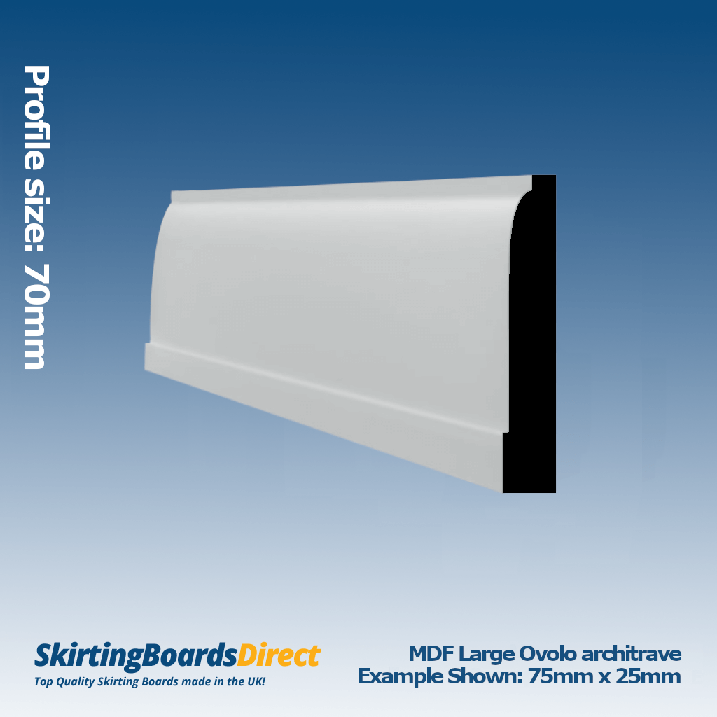 MDF Large Ovolo Architrave