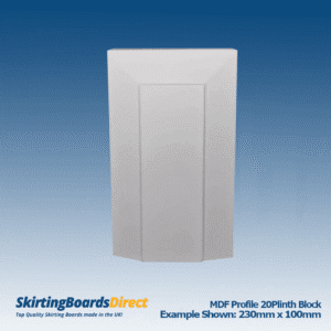 MDF Profile 20 Plinth Blocks
